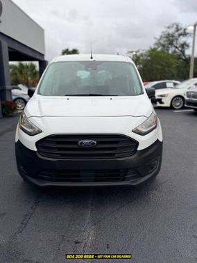 Frozen White 2022 Ford Transit Connect XL Cargo Van