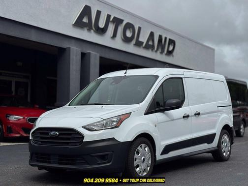 Frozen White 2022 Ford Transit Connect XL Cargo Van
