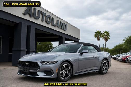Gray Metallic 2025 Ford Mustang EcoBoost Premium