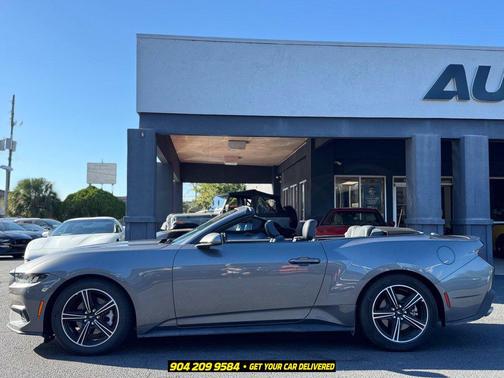 Gray Metallic 2025 Ford Mustang EcoBoost Premium