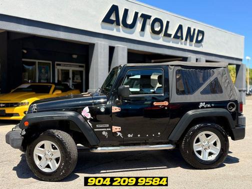 Black Clearcoat 2012 Jeep Wrangler Sport
