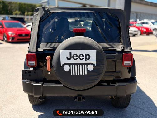 Black Clearcoat 2012 Jeep Wrangler Sport