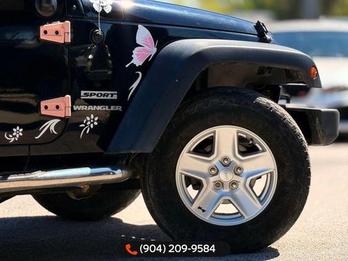 Black Clearcoat 2012 Jeep Wrangler Sport