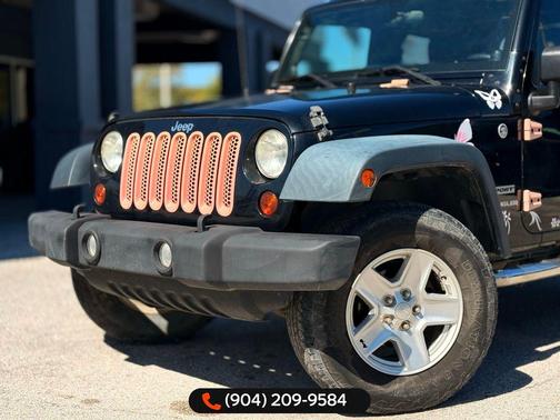 Black Clearcoat 2012 Jeep Wrangler Sport