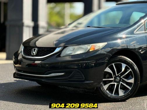 Crystal Black Pearl 2013 Honda Civic EX