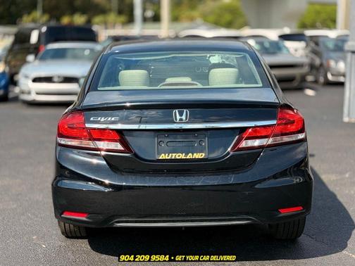 Crystal Black Pearl 2013 Honda Civic EX