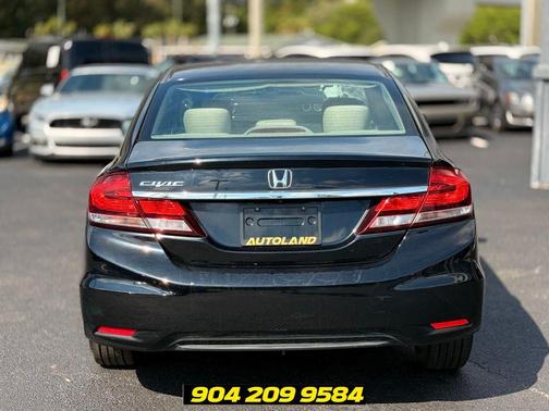 Crystal Black Pearl 2013 Honda Civic EX