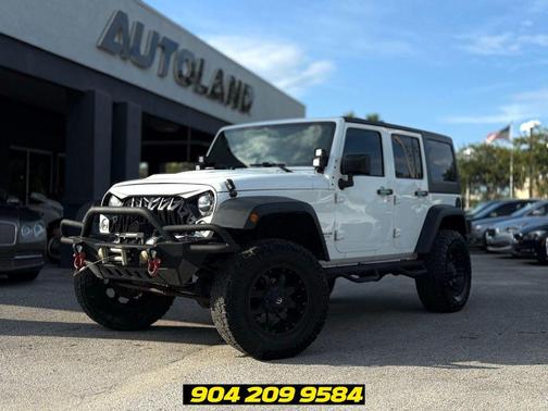 Bright White Clearcoat 2016 Jeep Wrangler Unlimited Rubicon