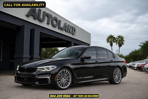 Black Sapphire Metallic 2020 BMW M550 i Xdrive