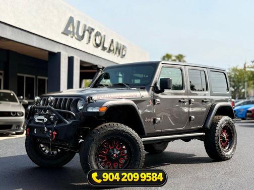 Granite Crystal Metallic Clearcoat 2020 Jeep Wrangler Unlimited Rubicon