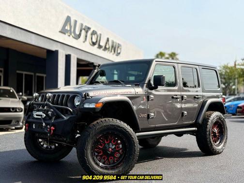 Granite Crystal Metallic Clearcoat 2020 Jeep Wrangler Unlimited Rubicon