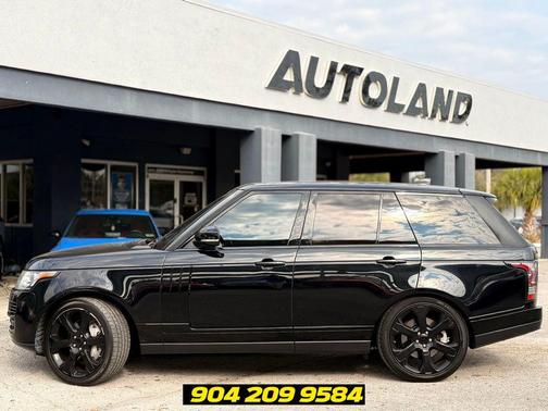 Black 2017 Land Rover Range Rover 5.0L Supercharged
