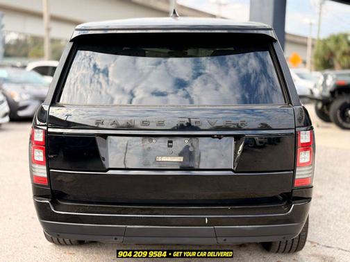 Black 2017 Land Rover Range Rover 5.0L Supercharged