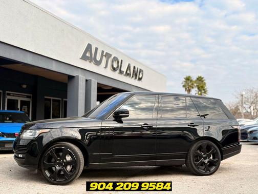 Black 2017 Land Rover Range Rover 5.0L Supercharged