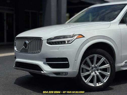 Ice White 2016 Volvo XC90 T6 Inscription
