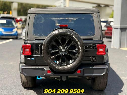 Black Clearcoat 2023 Jeep Wrangler 4xe Sahara