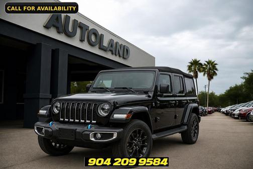 Black Clearcoat 2023 Jeep Wrangler 4xe Sahara