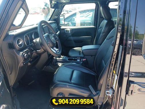 Black Clearcoat 2023 Jeep Wrangler 4xe Sahara