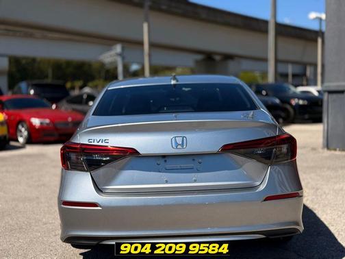Lunar Silver Metallic 2023 Honda Civic LX