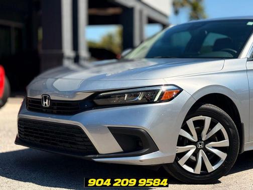 Lunar Silver Metallic 2023 Honda Civic LX