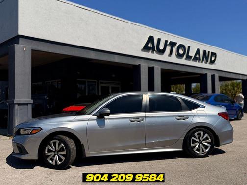 Lunar Silver Metallic 2023 Honda Civic LX