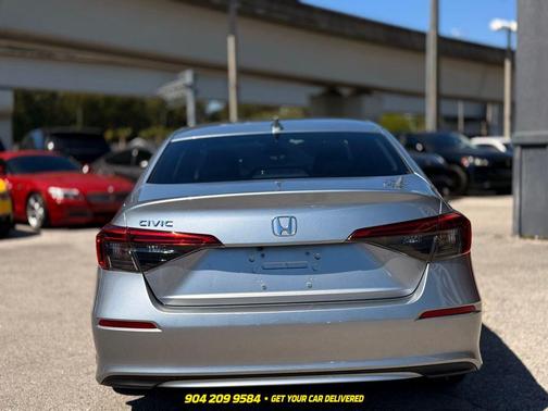 Lunar Silver Metallic 2023 Honda Civic LX