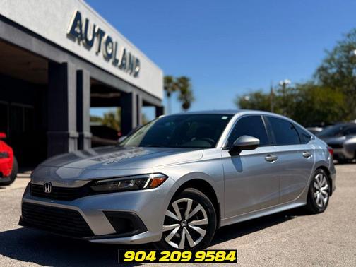 Lunar Silver Metallic 2023 Honda Civic LX