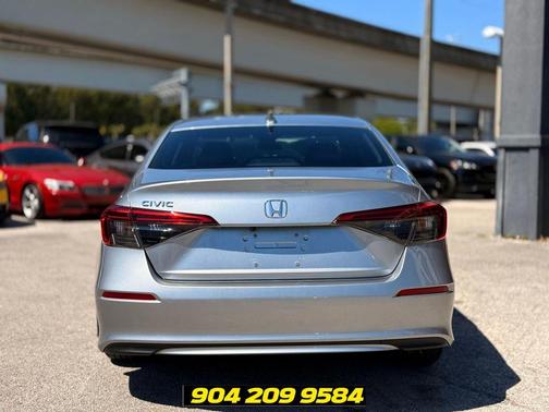 Lunar Silver Metallic 2023 Honda Civic LX