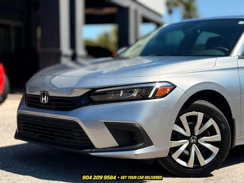 Lunar Silver Metallic 2023 Honda Civic LX