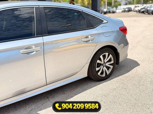 Lunar Silver Metallic 2023 Honda Civic LX