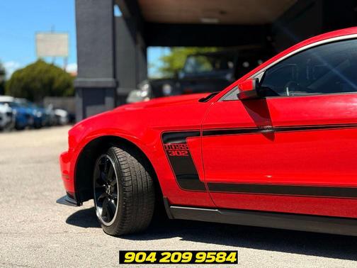 Race Red 2012 Ford Mustang Boss 302