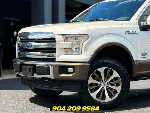 White Platinum 2017 Ford F-150 King Ranch