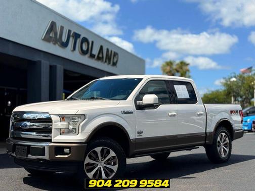 White Platinum 2017 Ford F-150 King Ranch