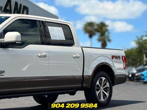 White Platinum 2017 Ford F-150 King Ranch
