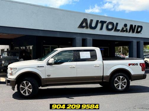 White Platinum 2017 Ford F-150 King Ranch