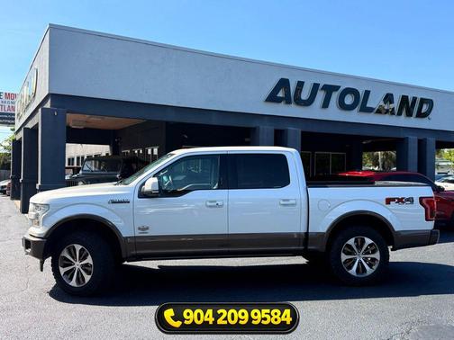White Platinum 2017 Ford F-150 King Ranch