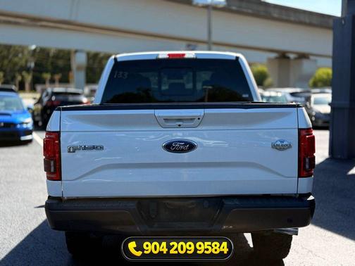 White Platinum 2017 Ford F-150 King Ranch