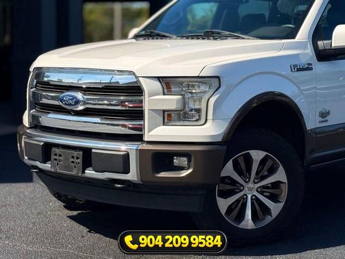 White Platinum 2017 Ford F-150 King Ranch