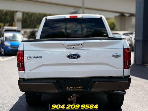 White Platinum 2017 Ford F-150 King Ranch