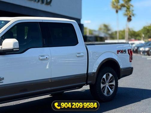 White Platinum 2017 Ford F-150 King Ranch