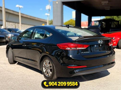 Phantom Black 2018 Hyundai ELANTRA SEL