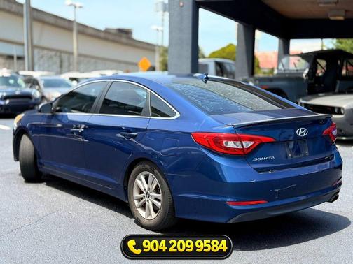 Lakeside Blue 2017 Hyundai SONATA SE