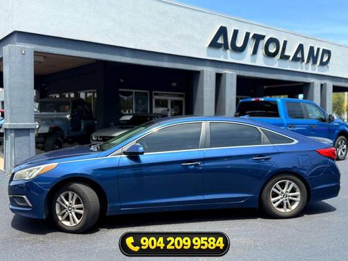 Lakeside Blue 2017 Hyundai SONATA SE