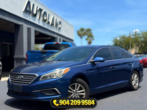 Lakeside Blue 2017 Hyundai SONATA SE