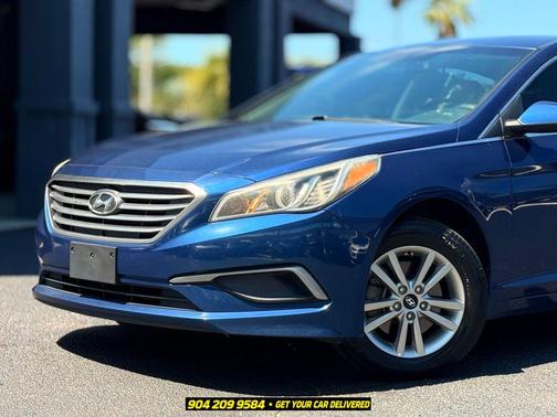 Lakeside Blue 2017 Hyundai SONATA SE