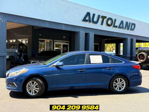 Lakeside Blue 2017 Hyundai SONATA SE