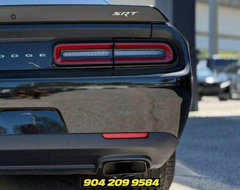Pitch Black Clearcoat 2023 Dodge Challenger SRT Hellcat