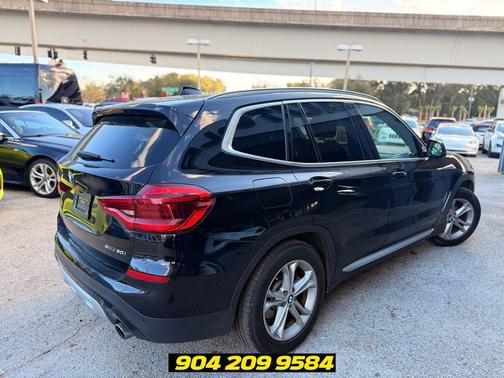Jet Black 2020 BMW X3 sDrive30i