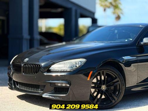 Black Sapphire Metallic 2015 BMW 640 Gran Coupe 640i Gran Coupe