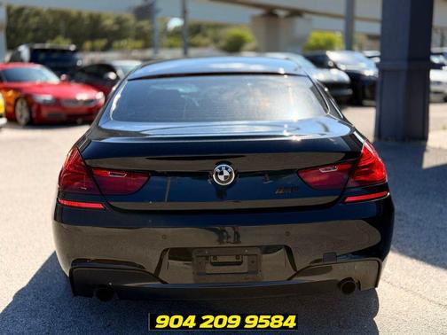 Black Sapphire Metallic 2015 BMW 640 Gran Coupe 640i Gran Coupe